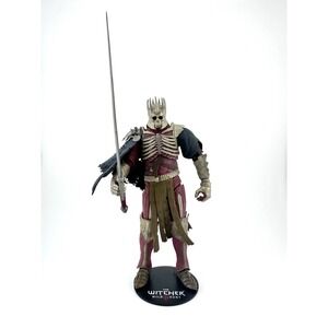 The Witcher Eredin Poseable Action Figure with Sword & Stand COMPLETE